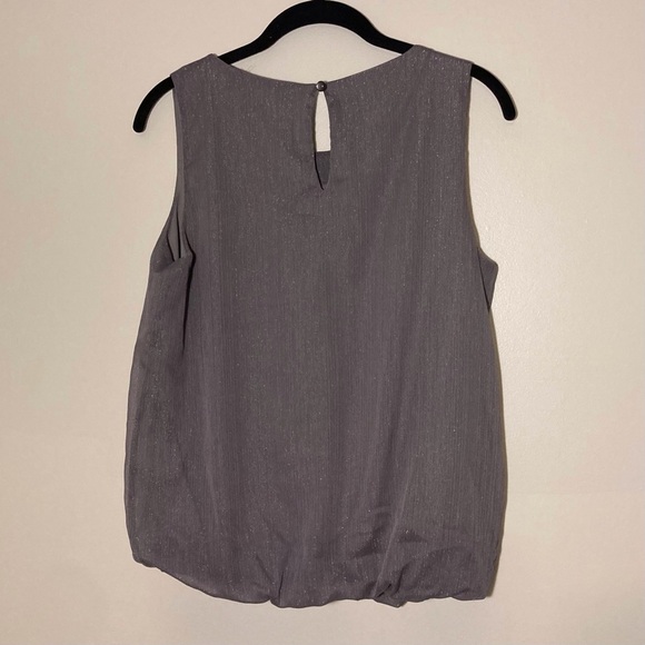 iZ Byer Sleeveless Top | Size M | Blouson | Sparkly | Jewel Collar | Party - Picture 5 of 7